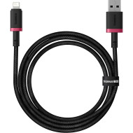 Кабель BASEUS Dura Series Fast Charging Cable USB to Lightning 1м Black/Red (P10377801U01-01)