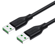Кабель VEGGIEG V-U109 USB 2.0 AM/AM 1.5м Black