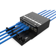 Патч-панель DIGITUS Consolidation Point Box 6-Port Keystone 6-port STP Cat.5e в сборе (DN-93708-6)