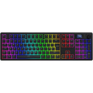Клавиатура беспроводная HATOR Skyfall 100 Pro Wireless Aurum Vanila Silent Switch UK-ISO Black (HTK4101EU)