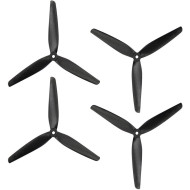 Комплект пропеллеров PROP UA 10x5x3 Carbon Fiber 3-Blade 2СW+2CCW Black (GF10X5)
