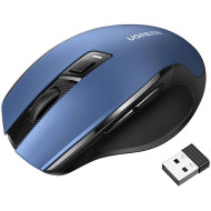 Мышь UGREEN MU006 Ergonomic Wireless Blue (25753)