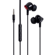 Наушники VENTION Echo Lite mini-jack 3.5 мм Black