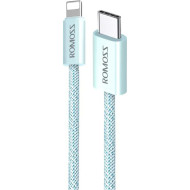 Кабель ROMOSS CB1734 USB-C to Lightning PD 27W 1м Blue (CB1734-631-727H)