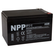Аккумуляторная батарея NPP POWER NP12-12 (12В, 12Ач)