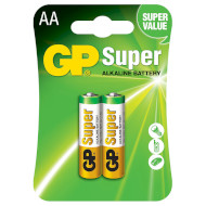 Батарейка GP Super AA 2шт/уп (15A-U2)