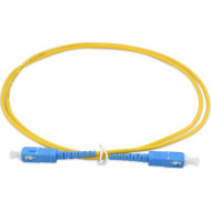 Оптический патч-корд ESERVER SC/UPC-SC/UPC, SM, Simplex, 2м, Yellow (ES-SC-SC/UPC-2-SM-S)