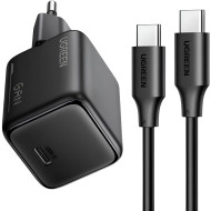 Зарядное устройство UGREEN X517 25W USB-C GaN Fast Charger Set Black w/Type-C cable (75103)