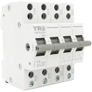 Переключатель ввода резерва I-0-II YRO YMTS-63N 4p, 63А