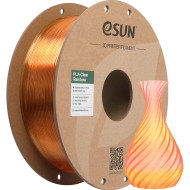 Пластик (филамент) для 3D принтера ESUN PLA-Clear Rainbow 1.75mm, 1кг, Flame Crystal (PLA-CLRB175O-CF1P1)