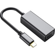 Адаптер DYNAMODE USB-C to VGA Gray