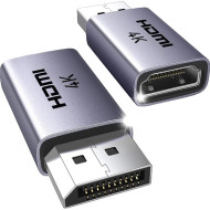 Адаптер UGREEN DP130 DisplayPort - HDMI 4K@30Hz 2-pack Gray (55935)