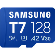 Карта памяти SAMSUNG microSDXC T7 128GB UHS-I U3 V30 A2 Class 10 (MB-MB128T/WW)