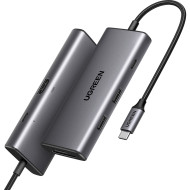 Порт-репликатор UGREEN CM498 Revodok Pro 107 7-in-1 USB-C Hub (15531)