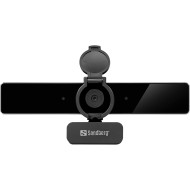 Веб-камера для стримінгу SANDBERG USB C/A Webcam Pro Remote 4K (134-45)