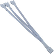 Кабель-разветвитель для вентиляторов 1x4-pin to 3x4-pin White (S1124)