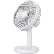 Настольный портативный вентилятор JISULIFE Desktop Small Fan 01 White
