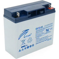 Акумуляторна батарея тягова RITAR EV12-22 L5 (12В, 22Агод)