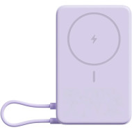 Повербанк з бездротовою зарядкою XIAOMI Magnetic Power Bank with Built-in Stand 33W 10000mAh Purple (BHR08PAGL)