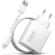 Зарядное устройство XIAOMI 100W Charging Combo Type-A White w/Type-C cable (BHR095VEU)