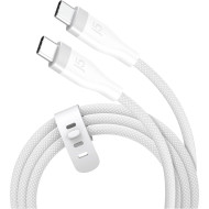 Кабель J5CREATE USB 2.0 C/M to C/M 1.8м White (JUCX18L18W-N)