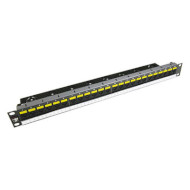 Патч-панель MOLEX 1U 19" 24-port UTP Cat.5e (PID-00174)