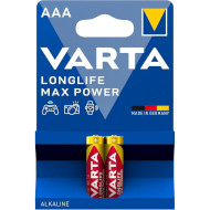 Батарейка VARTA Longlife Max Power AAA 2шт/уп (04703 101 412)