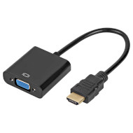 Адаптер ATCOM HDMI - VGA v1.4 Black (9220)