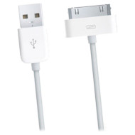 Кабель POWERPLANT USB2.0 AM/iPod 30-pin White 1м (DV00DV4032)