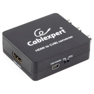 Конвертер видеосигнала CABLEXPERT HDMI to AV Black (DSC-HDMI-CVBS-001)