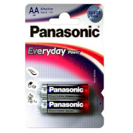 Батарейка PANASONIC Everyday Power AA 2шт/уп (LR6REE/2BR)