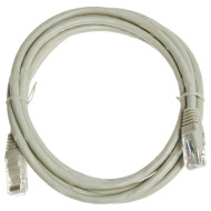 Патч-корд KINGDA U/UTP Cat.6 CU 3м Gray (KD-PAUT6300)