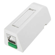 Розетка накладная MOLEX 1хKeystone White (SBX-00006-02)