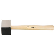 Киянка резиновая TOPEX 450г (02A354)