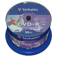 DVD+R VERBATIM AZO Printable 4.7GB 16x 50pcs/spindle (43512)