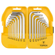 Набор ключей шестигранных TOPEX 35D952 18шт