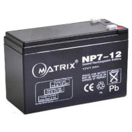 Аккумуляторная батарея MATRIX NP7-12 (12В, 7Ач)