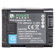 Аккумулятор POWERPLANT Canon BP-828 2960mAh (DV00DV1372)