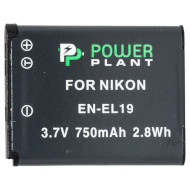 Аккумулятор POWERPLANT Nikon EN-EL19 750mAh (DV00DV1305)