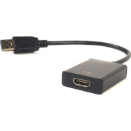 Адаптер POWERPLANT USB - HDMI Black (CA910373)