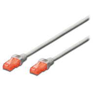 Патч-корд DIGITUS U/UTP Cat.6 CU 0.5м Gray (DK-1617-005)