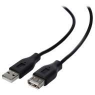 Кабель-удлинитель 2E USB2.0 AM/AF 1.8м (2E-W-3168)
