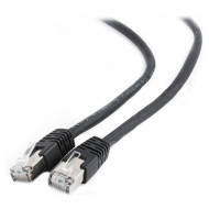 Патч-корд CABLEXPERT U/FTP Cat.6 CCA 0.5м Black (PP6-0.5M/BK)
