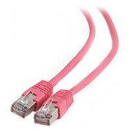 Патч-корд CABLEXPERT U/FTP Cat.6 CCA 3м Pink (PP6-3M/RO)