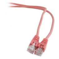 Патч-корд CABLEXPERT U/UTP Cat.5e CCA 3м Pink (PP12-3M/RO)