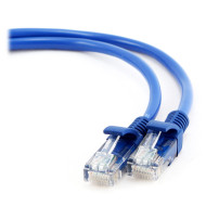 Патч-корд MOLEX U/UTP Cat.5e CU 1м Blue (PCD-01001-0H)