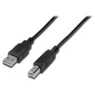 Кабель ASSMANN USB2.0 AM/BM 3м (AK-300102-030-S)