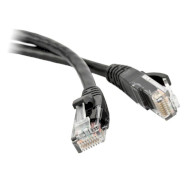 Патч-корд CABLEXPERT U/UTP Cat.6 2м Black (PP6U-2M/BK)