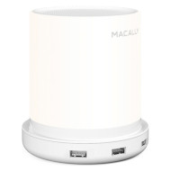 Ночник MACALLY Table Lamp with 4 USB Port Built in Charge (LAMPCHARGE-EU)