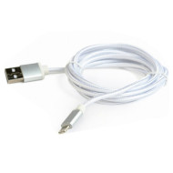 Кабель CABLEXPERT USB2.0 AM/Apple Lightning 1.8м Silver (CCB-MUSB2B-AMLM-6-S)